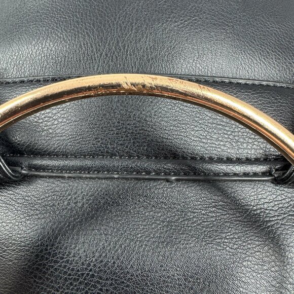 Bebe 3-Piece Bag Set Black with Gold Hardware – Crossbody, Backpack & Tot - Picture 9 of 16